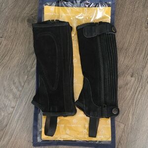 Black Kids Riding Chaps